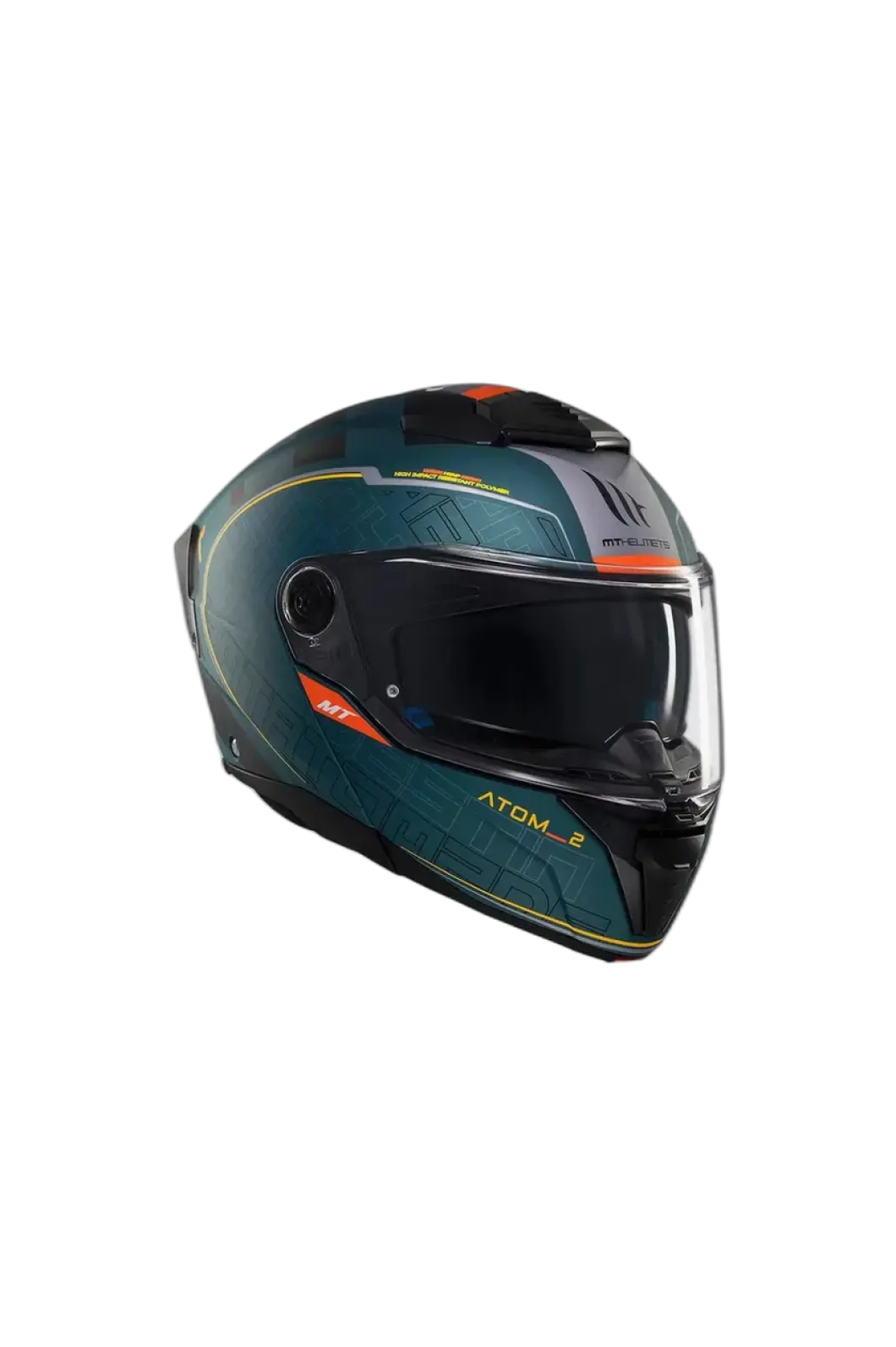 MT Atom 2 Sv Destiny C6 Modular Sports Motorcycle Helmets Black Blue Matte