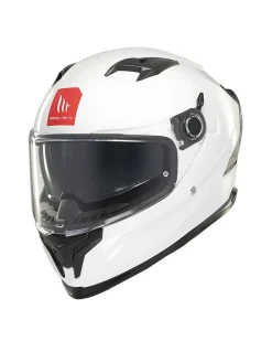 MT BRAKER SV SOLID A0 Caschi integrale da moto bianco perla lucido