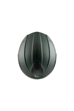 MT GENESIS SV SOLID A6 Full Face Modular Motorcycle Helmets Matte Green