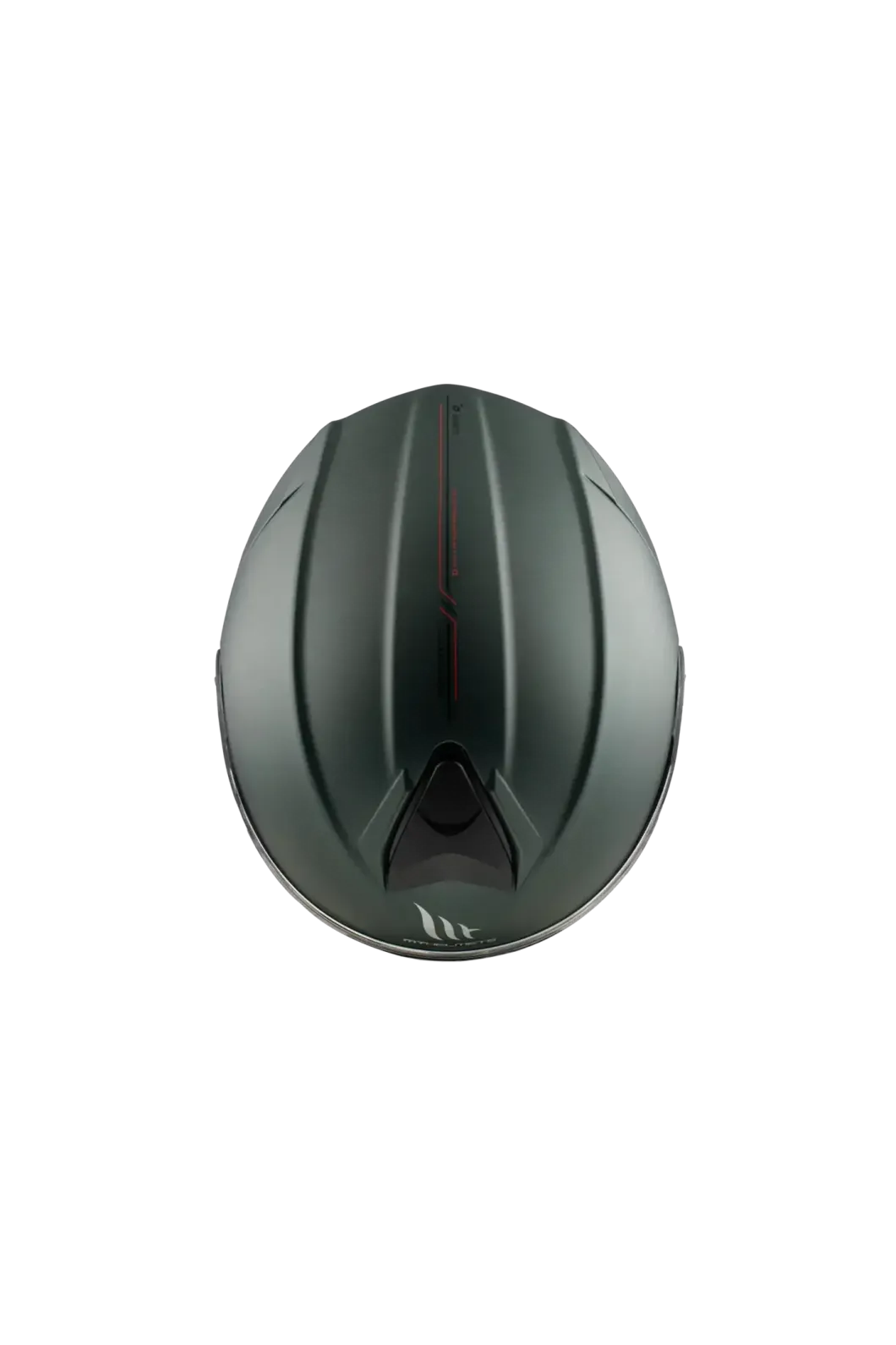 MT GENESIS SV SOLID A6 Full Face Modular Motorcycle Helmets Matte Green
