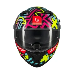 MT Helmets BRAKER SV CRAZY TEDDY B7 CASCHI INTEGRALE BRILLANTE