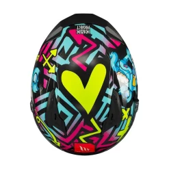 MT Helmets BRAKER SV CRAZY TEDDY B7 CASCHI INTEGRALE BRILLANTE