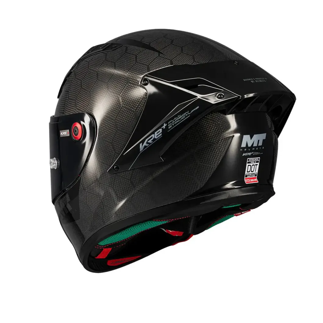 MT Helmets KRE PLUS S CARBON PURE A1 CASCHI INTEGRALE BRILLANTE