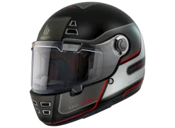 MT Jarama Baux E15 Matte Retro Motorcycle Full Face Helmets