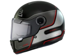 MT Jarama Baux E15 Matte Retro Motorcycle Full Face Helmets