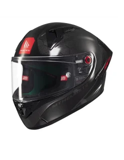 MT KRE+ S Solid A11 Glossy Carbon Full Face Motorcycle Helmets