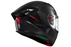 MT KRE+ S Solid A11 Glossy Carbon Full Face Motorcycle Helmets