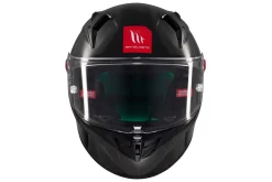 MT KRE+ S Solid A11 Glossy Carbon Full Face Motorcycle Helmets