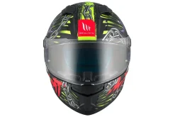 MT Stinger 2 AKIN A3 Matte Full Face Motorcycle Helmets ECE Approved
