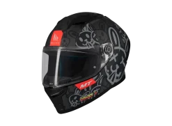 MT Stinger 2 Ram F1 Matt Full Face Motorcycle Helmets