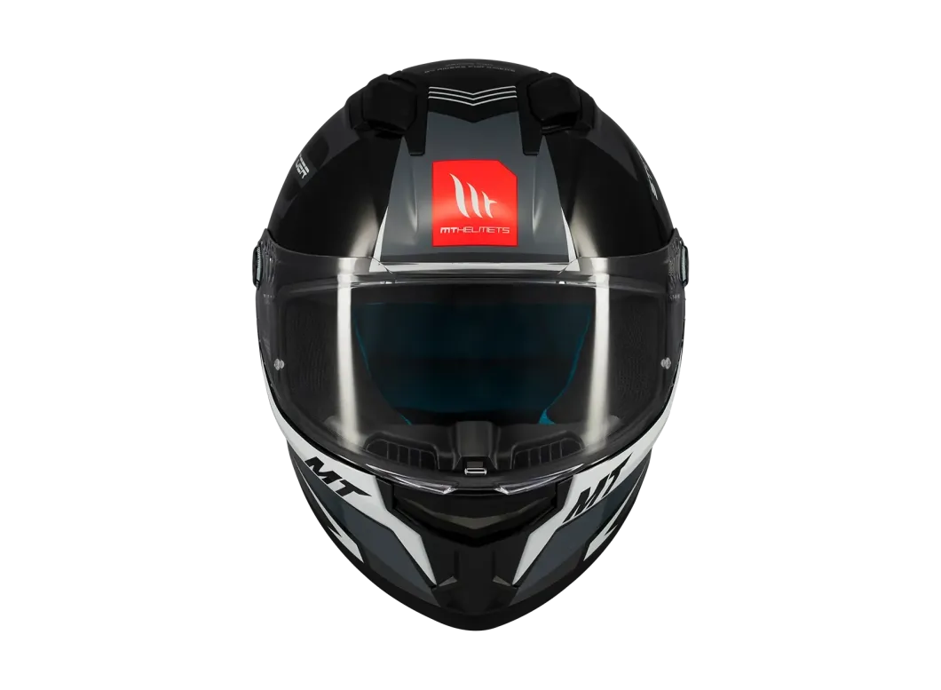 MT Stinger 2 Tron B12 Glossy Motorcycle Full Face Sport Helmets