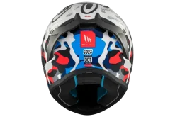 MT Stinger 2 Yozu Full Face Motorcycle Helmets Blue / White
