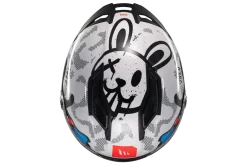 MT Stinger 2 Yozu Full Face Motorcycle Helmets Blue / White