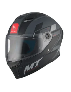 MT Stinger 2 Zivze C2 Full Face Motorcycle Helmets Matte Black Grey