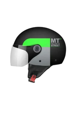 MT STREET S INBOARD D6 Mate Retro Style Jet Motorcycle Helmet