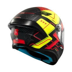 MT Targo S Brik Full Face Motorcycle Helmet