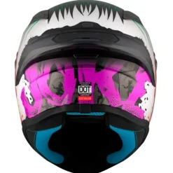 MT TARGO S JOKE A5 Glossy Full Face Motorcycle Helmets