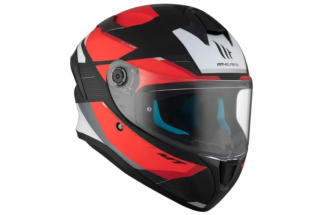 MT Targo S Kay B5 Sport Touring Motorcycle Full Face Helmets Matte Red