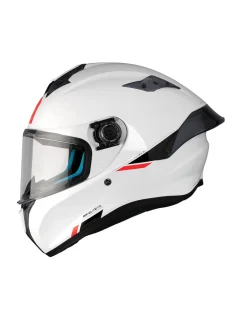 MT TARGO S SOLID A0 Caschi sportivo integrale da moto unisex bianco perla