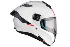 MT TARGO S SOLID A0 Caschi sportivo integrale da moto unisex bianco perla