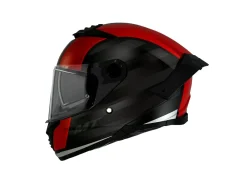 MT THUNDER 4 SV TREADS B5 Full Face Motorcycle Helmets Mate Black Red