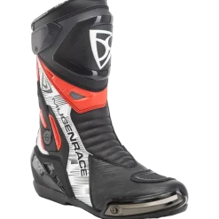 MUGANRAS BOAT-MAN-2390 PHANTOM PLUS Motorcycle Boots Black Red