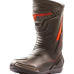 MUGENRACE BOT-MNR-2393 Sports Bike Speed ​​Boots Black Red