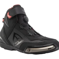 MUGENRACE BOT-MNR-2392 Woody Motorcycle Touring Shoes Black