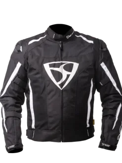 MUGENRACE DIAVOLO-1 Motorcycle Textile Jacket White Black