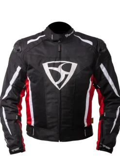 MUGENRACE DIAVOLO-1 Motorcycle Textile Jacket Black Red White