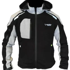 MUGENRACE H-MNR-2484 Judo Sweatshirt Black Light Grey