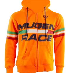 MUGENRACE H-MNR-2489 Orange Cotton Hoodie