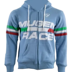 MUGENRACE H-MNR-2489 Sky Blue Cotton Hoodie