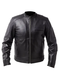 MUGENRACE LJ-MNR-2380 RHINO Motorcycle Leather Jacket Black