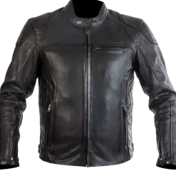MUGENRACE LJ MNR 1873 Sakliot Motorcycle Leather Jacket Black