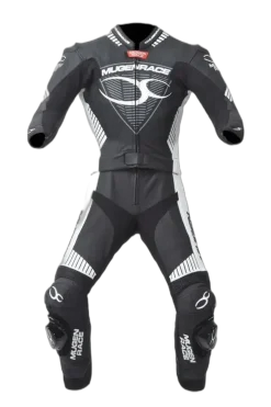MUGENRACE MNR 1711 Busy-D Traje Piel Donna Nero Bianco