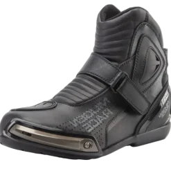 MUGENRACE MNR-2391 Hurry Moto Short Boots Black
