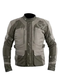 MUGENRACE NJ-MNR-2370 OTOÑO Motorcycle Textile Jacket Black Grey