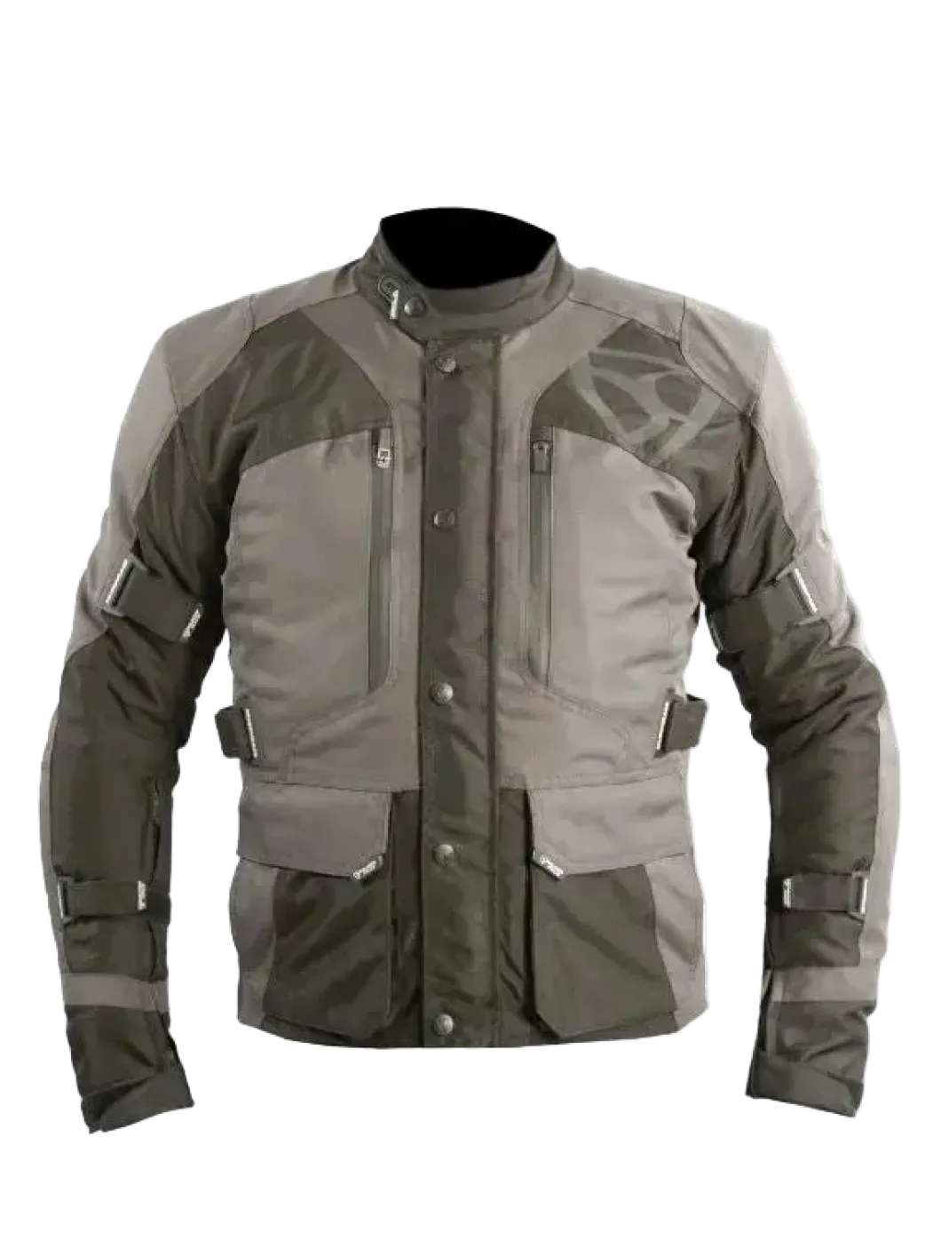 MUGENRACE NJ-MNR-2370 OTOÑO Motorcycle Textile Jacket Black Grey