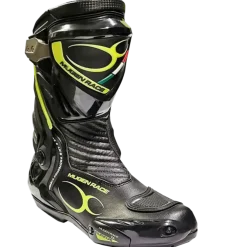 MUGENRACE Sphantom 3 Sport Motorcycle Boots Black Fluorescent