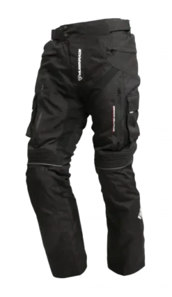 MUGENRACE 1851 Textiles Linear Venture Black trousers