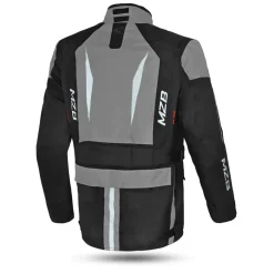 MZB Thunder Waterproof Motorcycle Jacket Women Black Grey
