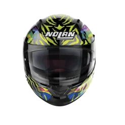NOLAN N60-6 BARRIO 068 Full Face Motorcycle Helmets Black Yellow Purple Blue Pink