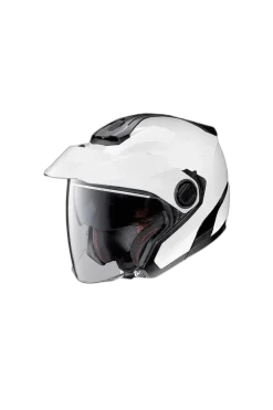 NOLAN N40-5 06 CLASSIC N-COM 005 Motorcycle Jet Helmets Matt White Black
