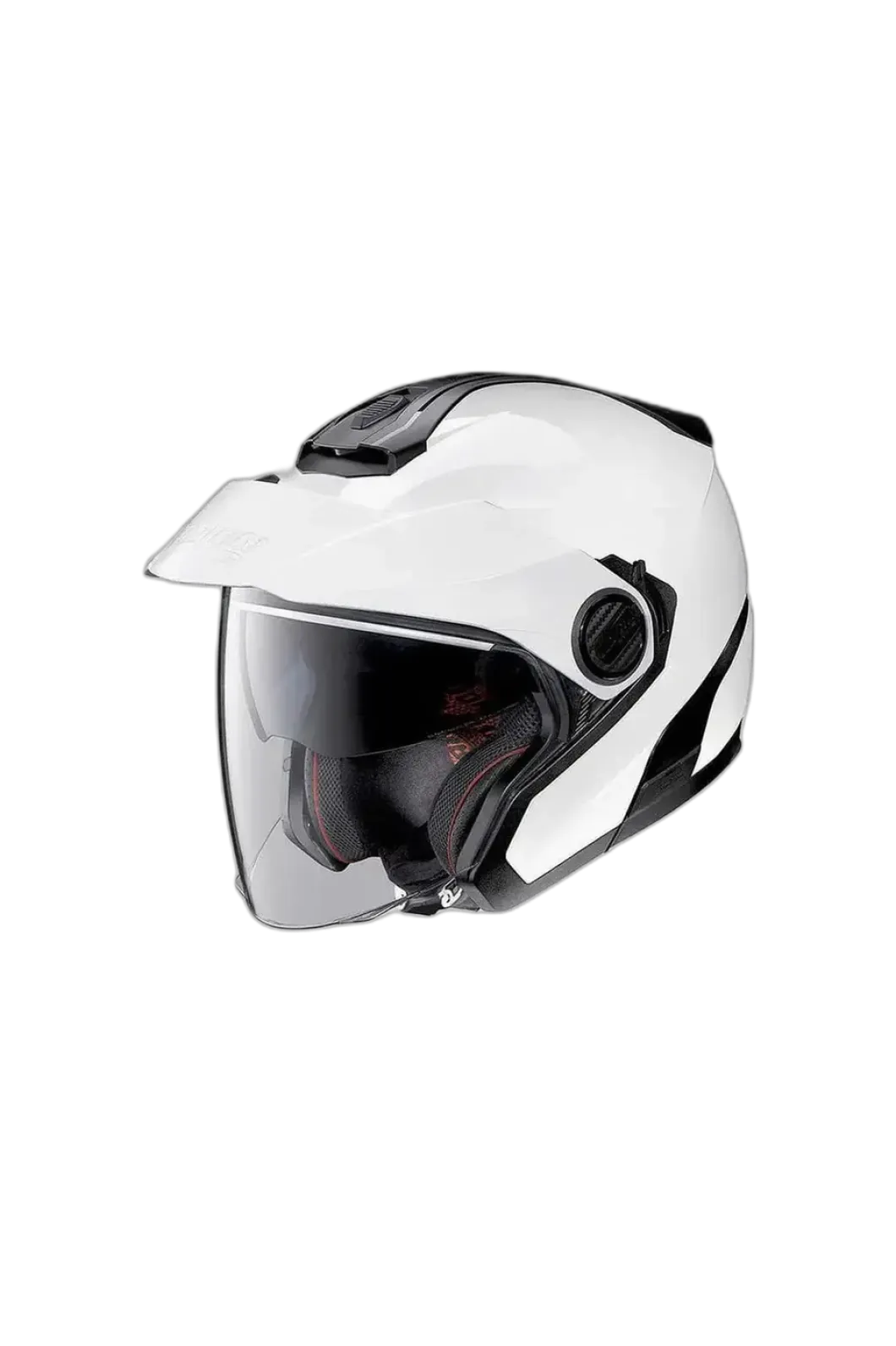 NOLAN N40-5 06 CLASSIC N-COM 005 Motorcycle Jet Helmets Matt White Black