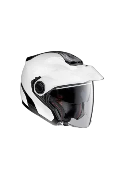 NOLAN N40-5 06 CLASSIC N-COM 005 Motorcycle Jet Helmets Matt White Black