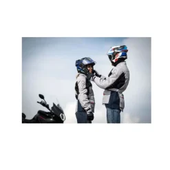 NOLAN N120-1 NIGHTLIFE N-COM 028 Modular Motorcycle Helmets Black Blue Yellow