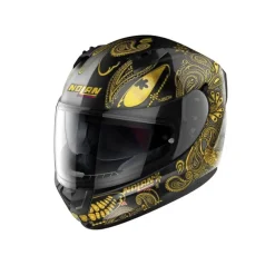 NOLAN N60-6 RITUAL 066 FULL FACE MOTORCYCLE HELMETS Gold Black