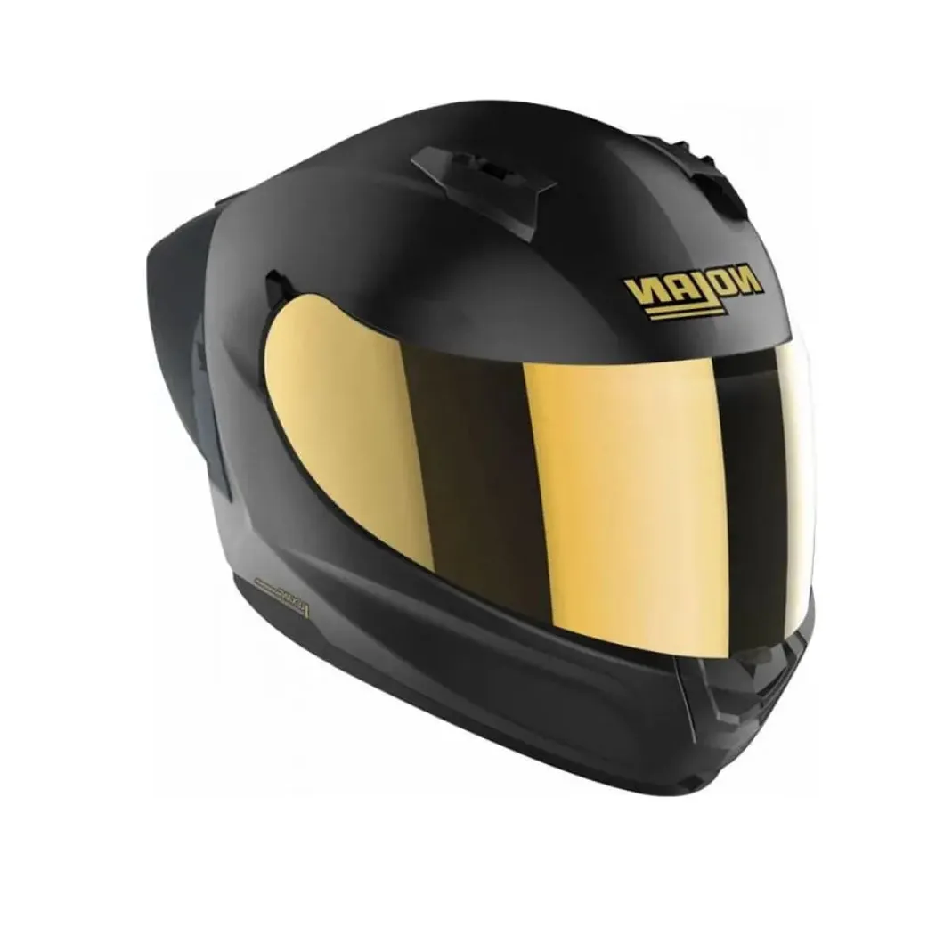 NOLAN N60-6 SPORT GOLD EDITION Full Face Motorcycle Helmets Black Gold