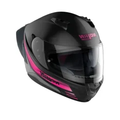 NOLAN N60-6 SPORT OUTSET 023 Full Face Motorcycle Helmets Black Fuchsia